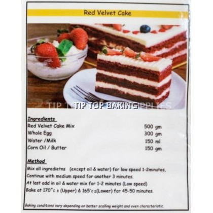 Red Velvet Cake Mix 500G