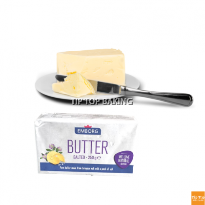 Emb Butter Pats Salted 250G