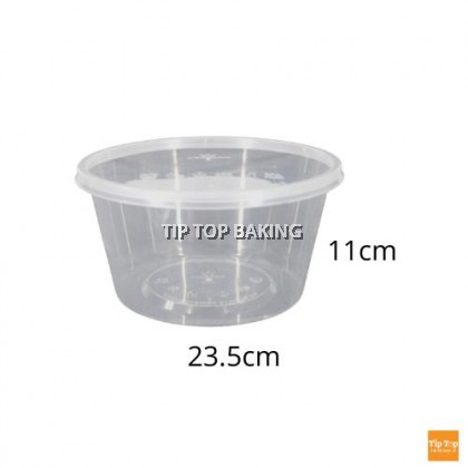 Pp  Container Round Rc3000 1Pc
