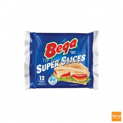 Bega Super Slice Cheese 250G X 12