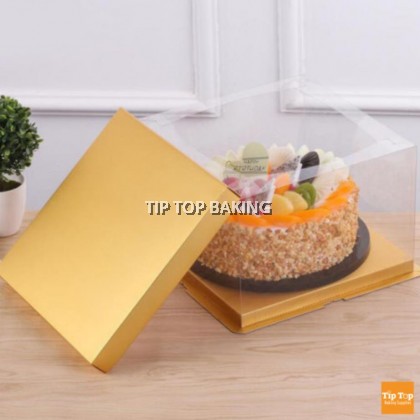 Transparent Box (Gold) 10.5